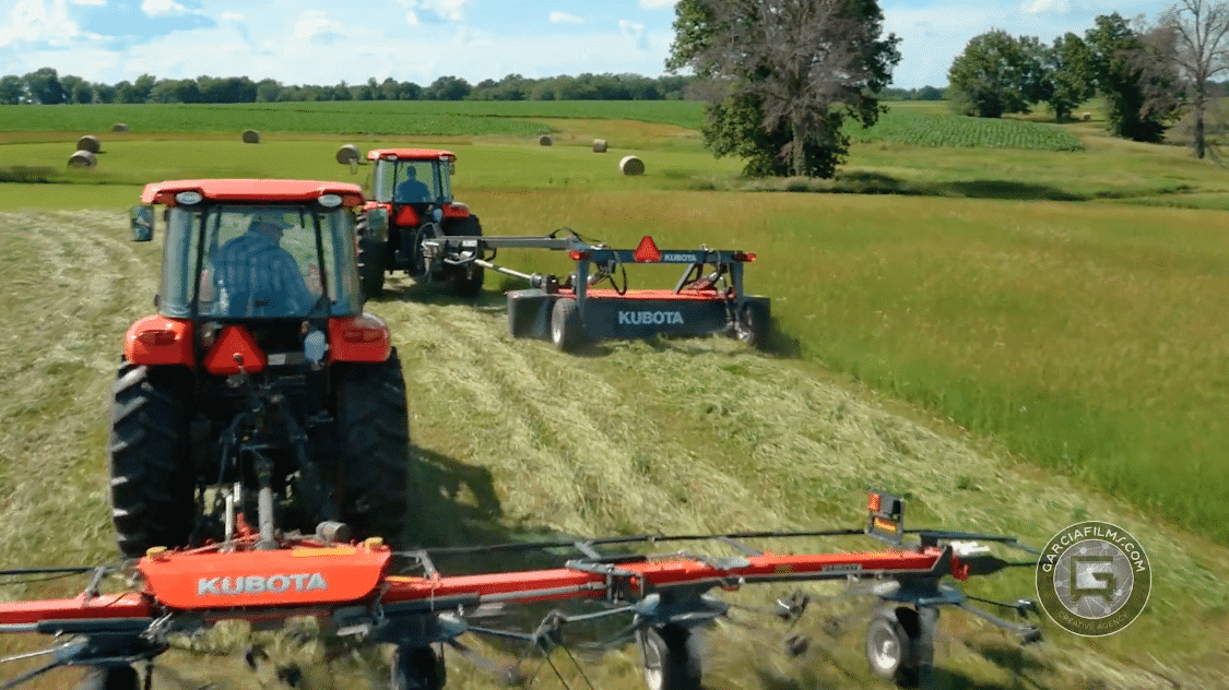 Aerial Video Production Tractor